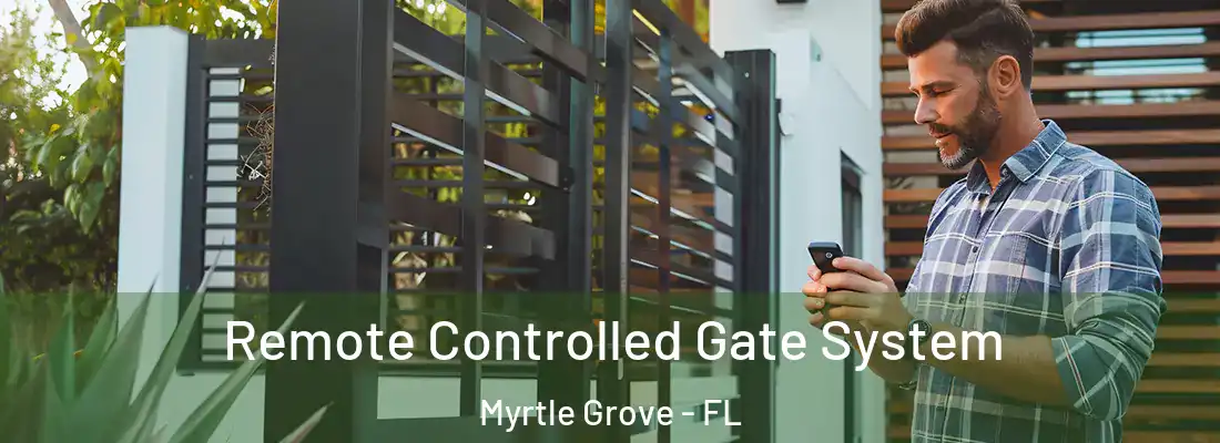 Remote Controlled Gate System Myrtle Grove - FL